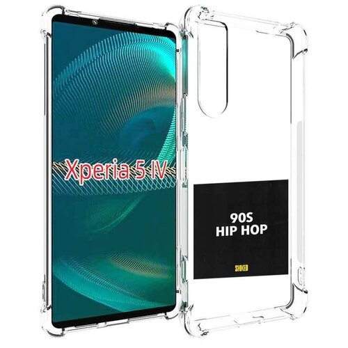 Чехол MyPads Eazy-E 90S Hip Hop для Sony Xperia 5 IV (5-4) задняя-панель-накладка-бампер