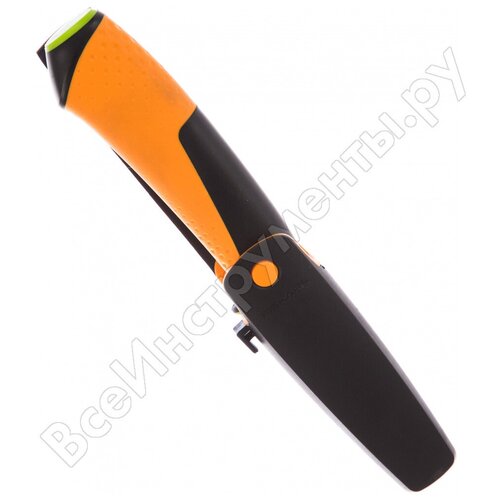 Нож для тяжелых работ с точилкой Fiskars 1023619