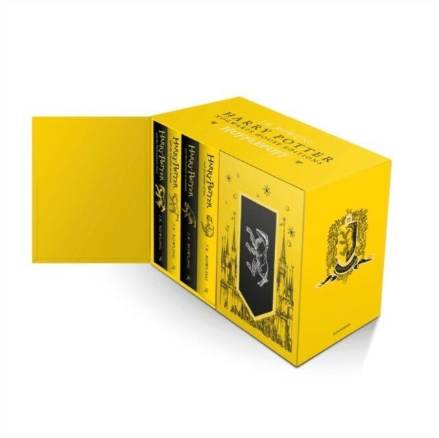 Rowling J.K. "Harry Potter Hufflepuff House Editions Hardback Box Set"