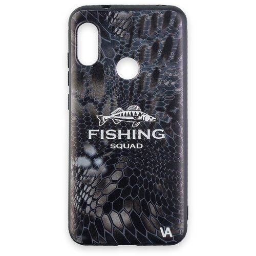 фото Чехол силиконовый veduta xiaomi mi a2 lite reptyle skin g