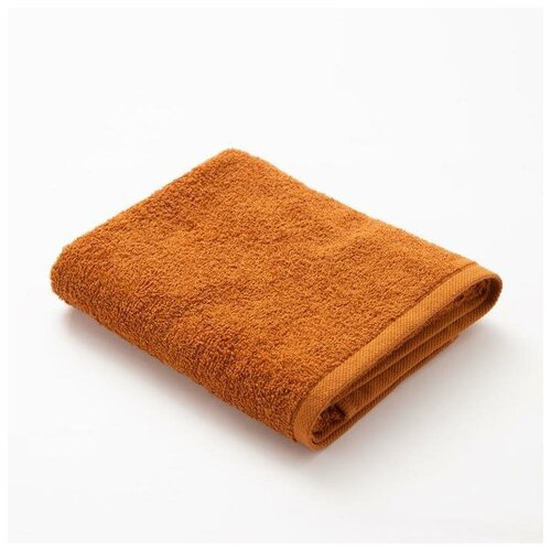 фото Полотенце махровое экономь и я 50х90 см, цв. молочный шоколад, 100% хлопок 5135597