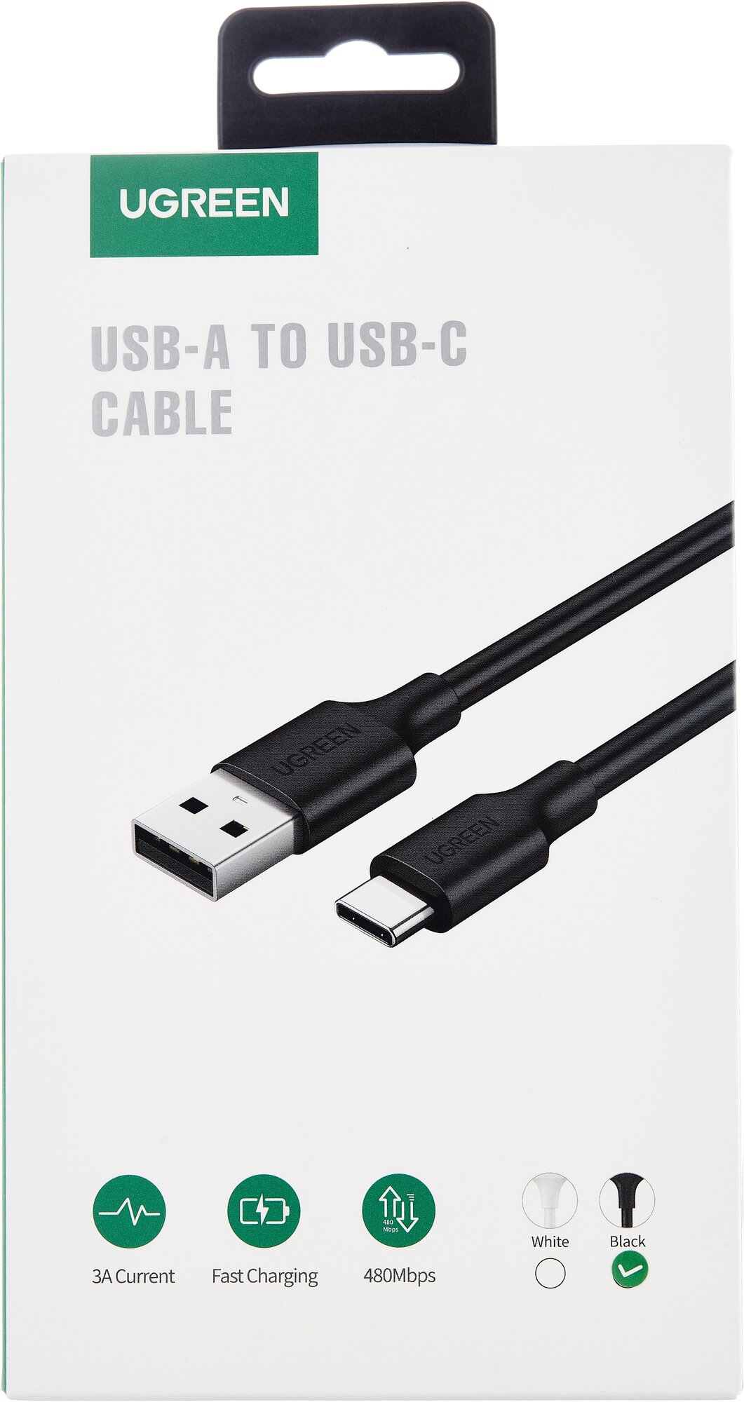 Кабель для зарядки USB Type-C Ugreen - 1 метр