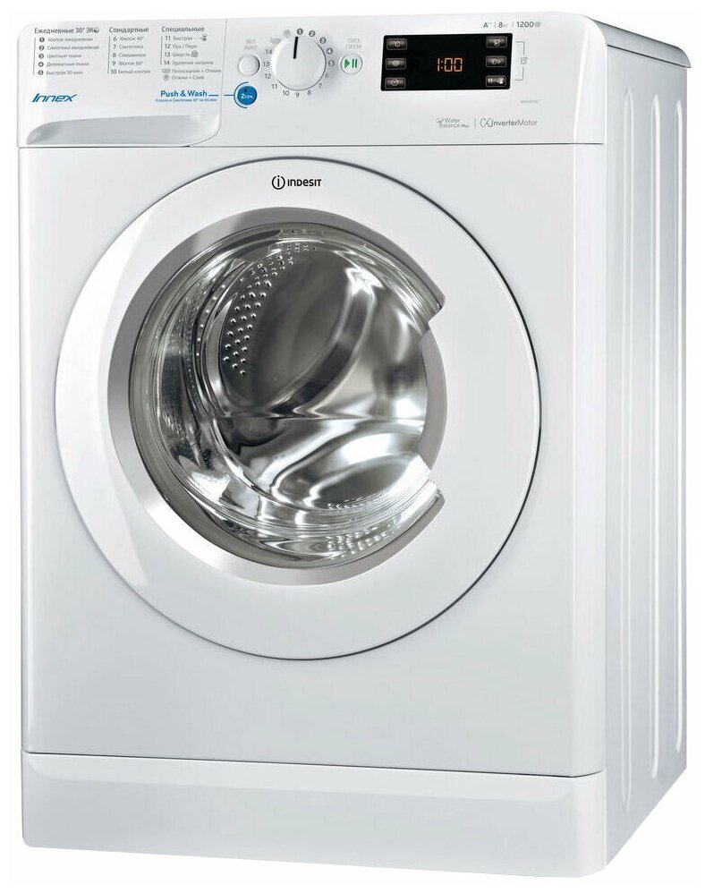 Стиральная машина Indesit BWE 81282 L B, белый