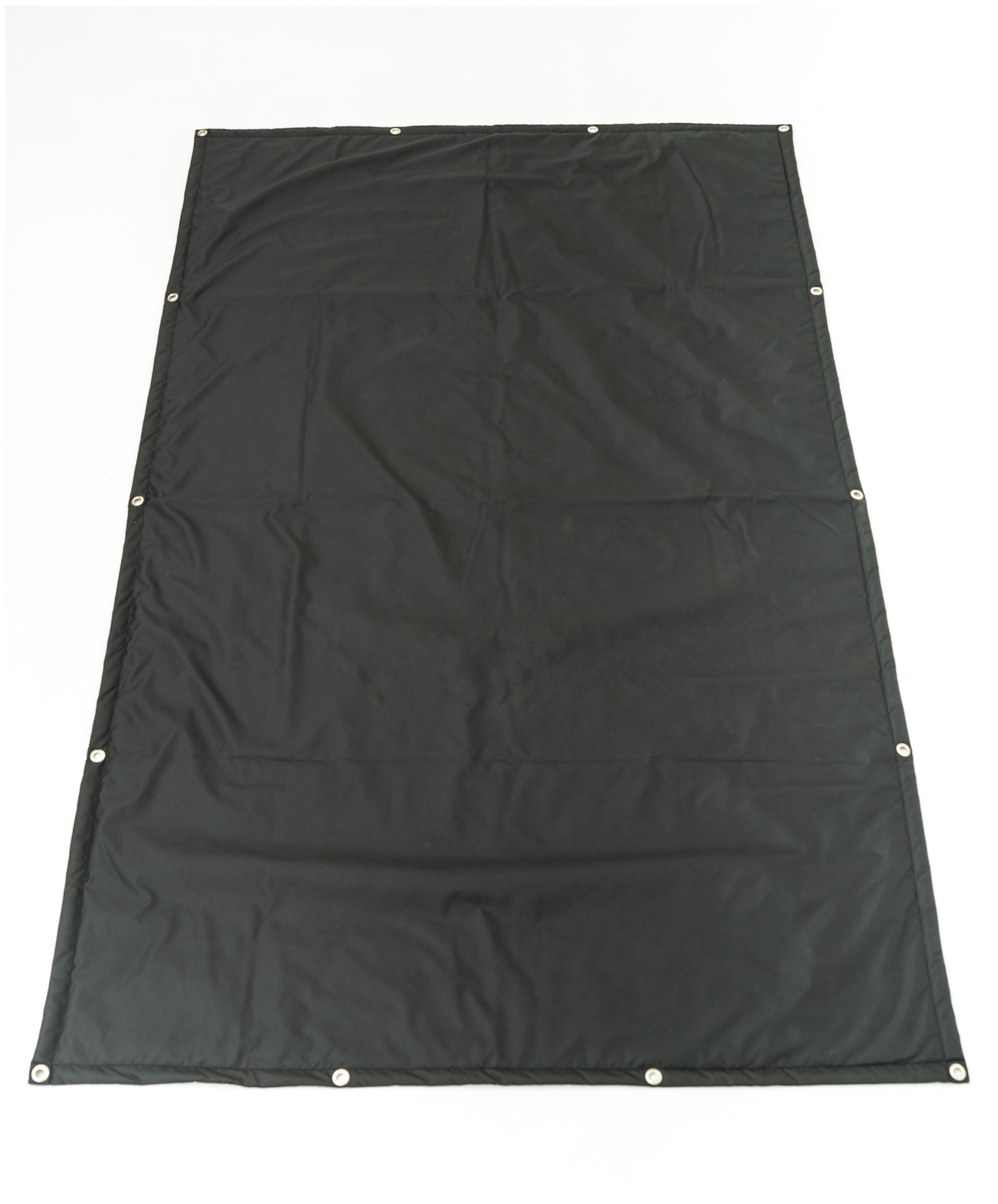 Утепленный тент - полог - штора Оксфорд (черный) 1,45х2,5 м - фотография № 2