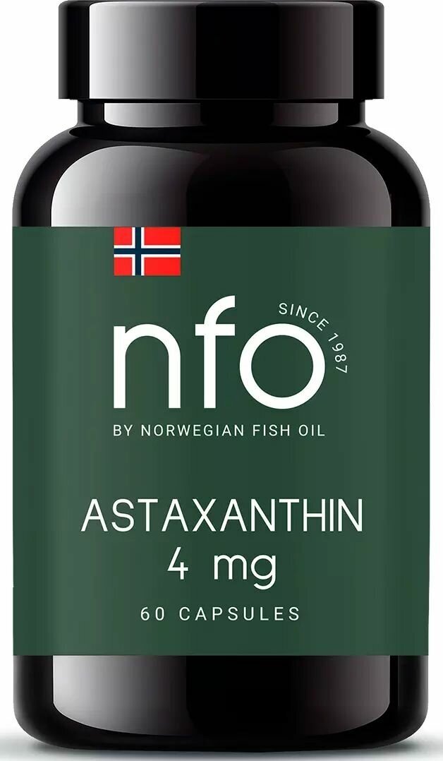 Astaxanthin капс., 4 мг, 35 мл, 300 г, 60 шт.