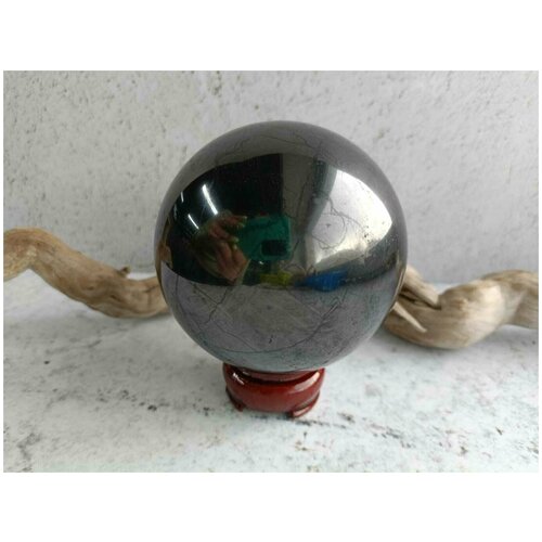 Шар из шунгита. Диаметр 82мм.