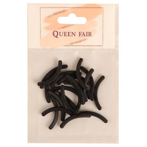 Набор сменных резинок к щипцам для ресниц, 20 шт, цвет чёрный, Queen fair