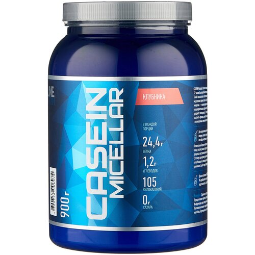 Протеин RLINESportNutrition Casein Micellar, 900 гр., клубника