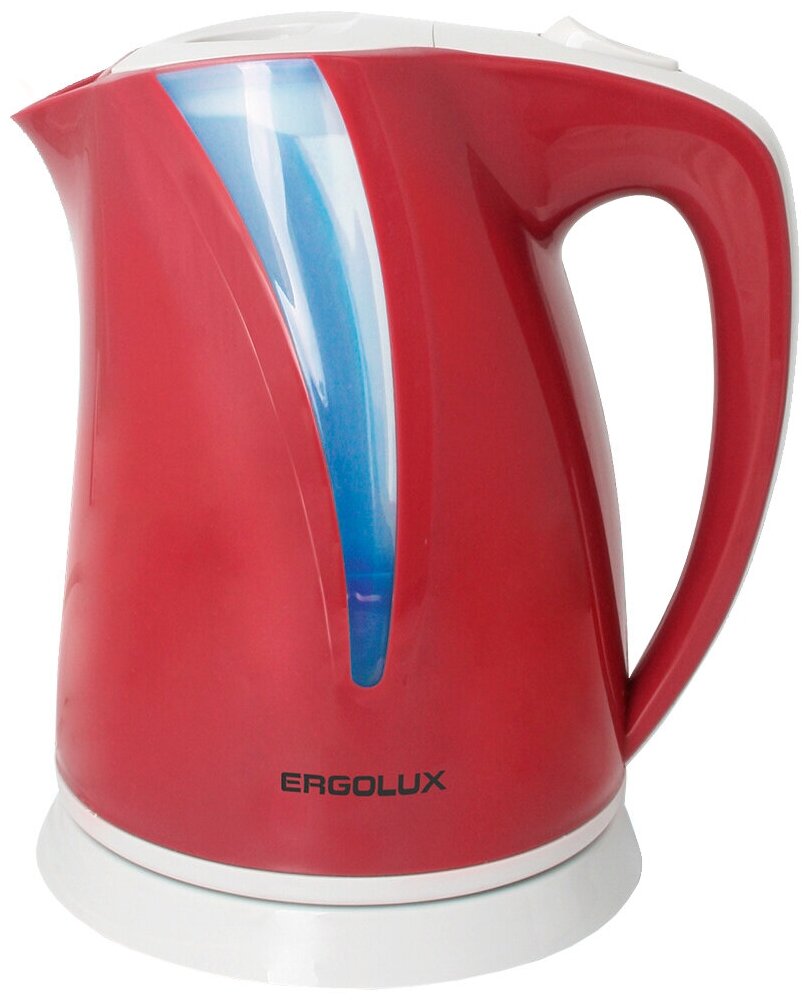 Ergolux Чайник электрический Ergolux ELX-KP03-C73 вишневый со светло-серым
