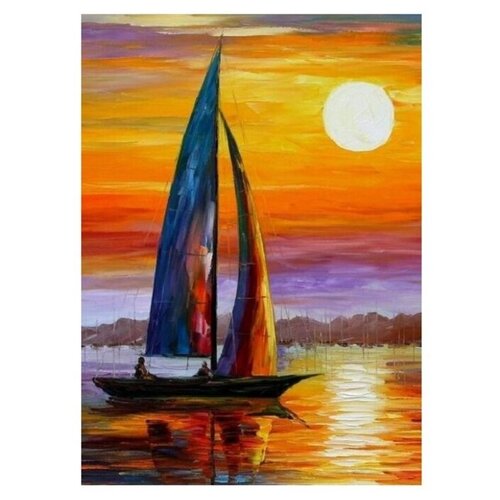 фото Milato набор алмазной вышивки под парусом (n-188) 20х28 см