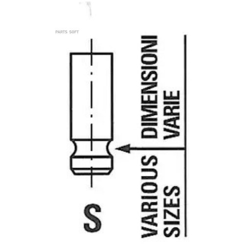 впускной клапан freccia r6104snt Впускной клапан Freccia R6347S