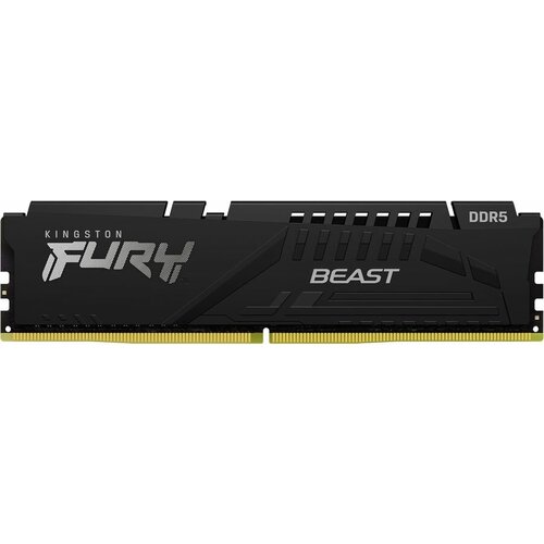 Kingston Память DDR5 16Gb 4800MHz Kingston KF548C38BB-16 Fury Beast RTL Gaming PC5-38400 CL38 DIMM 288-pin 11В single rank 2280000₽