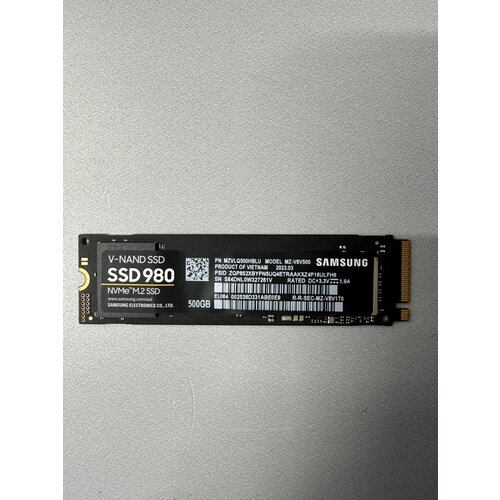 Твердотельный накопитель Samsung 980 500 ГБ M2 MZ-V8V500BW OEM 944200₽
