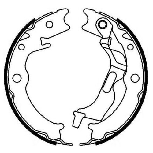 фото Комплект колодкок стояночного тормоза textar 91071000