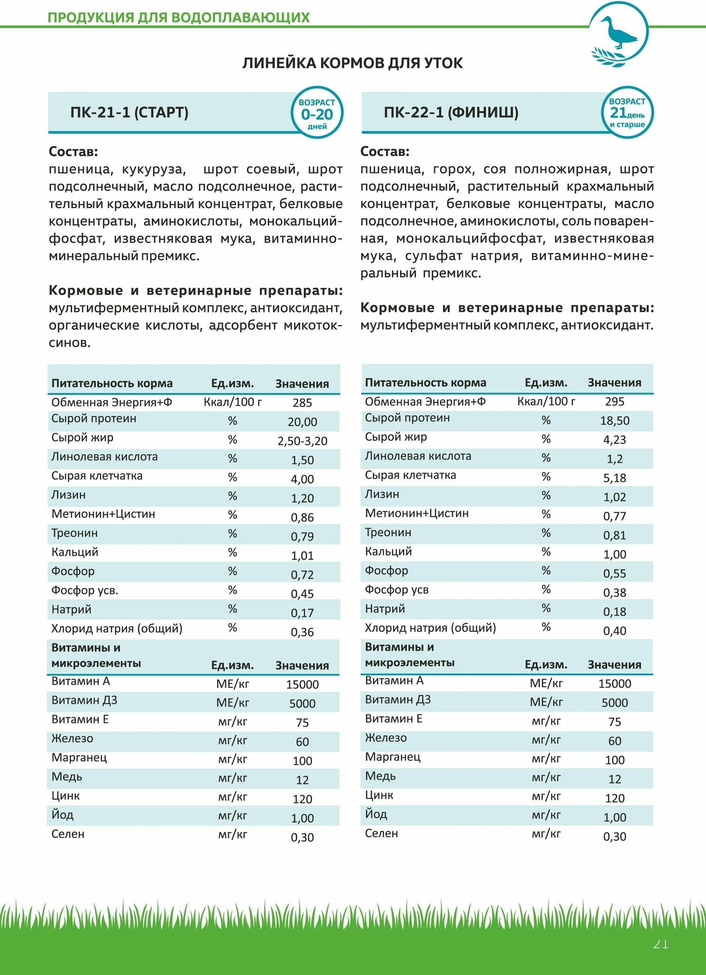 Комбикорм для гусей финиш ПК-32-1 (с 21 дня и старше) Премикорм 2,5 кг - фотография № 6