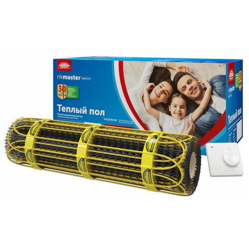 Комплект теплого пола Национальный комфорт Мастер с терморегулятором 2НК 1500-100 15048₽