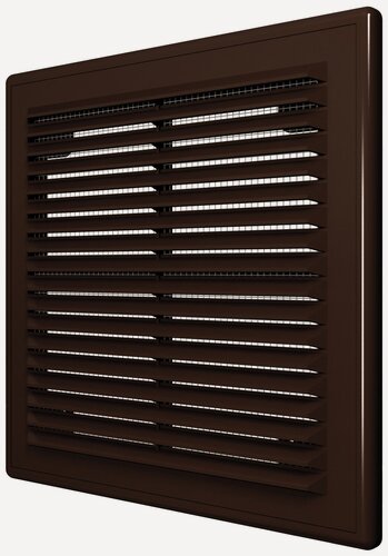 Изображение товара Вентиляционная решетка ERA 2525Р 249 x 249 мм коричневый