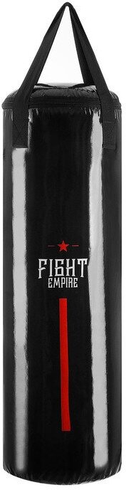 FIGHT EMPIRE Боксёрский мешок FIGHT EMPIRE, вес 30 кг, на ленте ременной, цвет чёрный