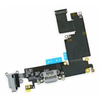 Нижний шлейф (разъем зарядки и синхронизации) iPhone 6 Plus (Черный)