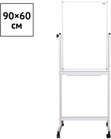 Доска Staff магнитно-маркерная на стенде 60х90 см, 2-сторонняя, , 238013