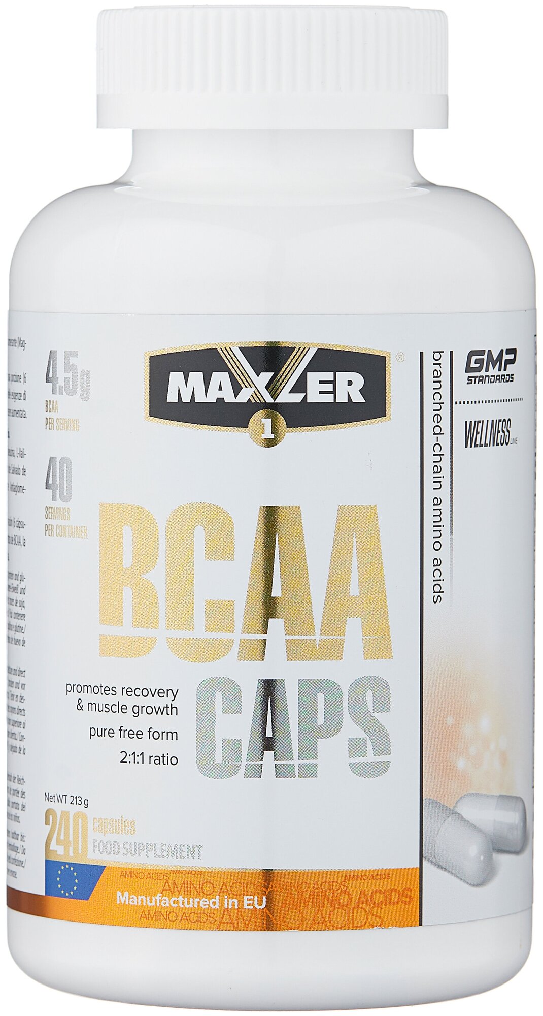 BCAA Maxler BCAA Caps, , 240 .