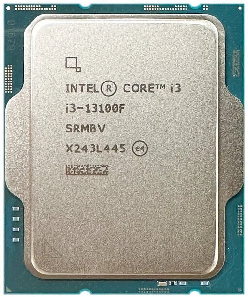 Процессор Intel Core i3-13100F LGA1700 4 x 3400 МГц