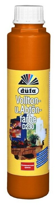 Колорант, краситель Dufa Vollton und Abtonfarbe D230 (0,75л) оранжевый 102