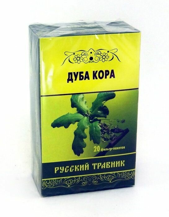 Здоровье Health кора Дуба ф/п, 1.5 г, 20 шт.