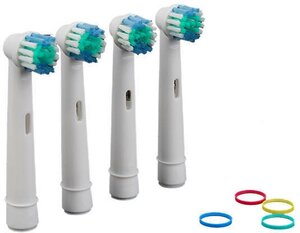 Насадки сменные для электрической зубной щетки совместимые с электрической зубной щеткой Oral-B