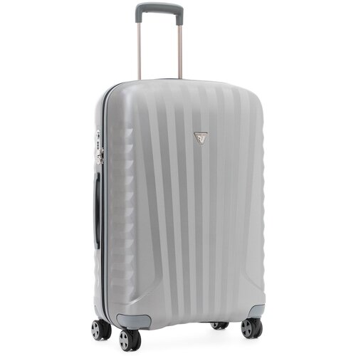 Чемодан RONCATO, 72 л, размер M+, серый чемодан roncato 72 л размер m черный
