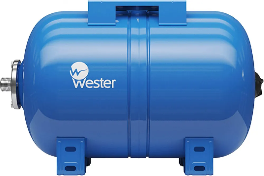 WESTER Мембранный бак для водоснабжения горизонтальный WAО24