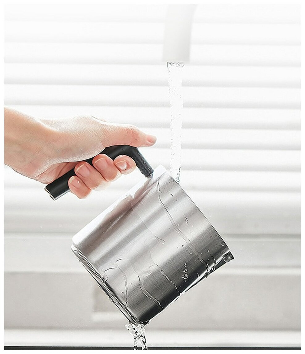 Вспениватель для молока Xiaomi Milk Steamer S3101, серебристый/черный - фотография № 5