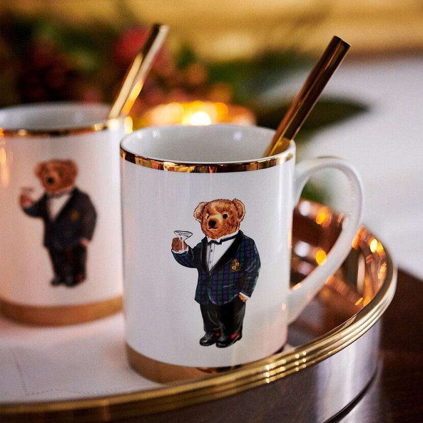 Набор чашек 4 шт. Thompson Polo Bear — фото 1