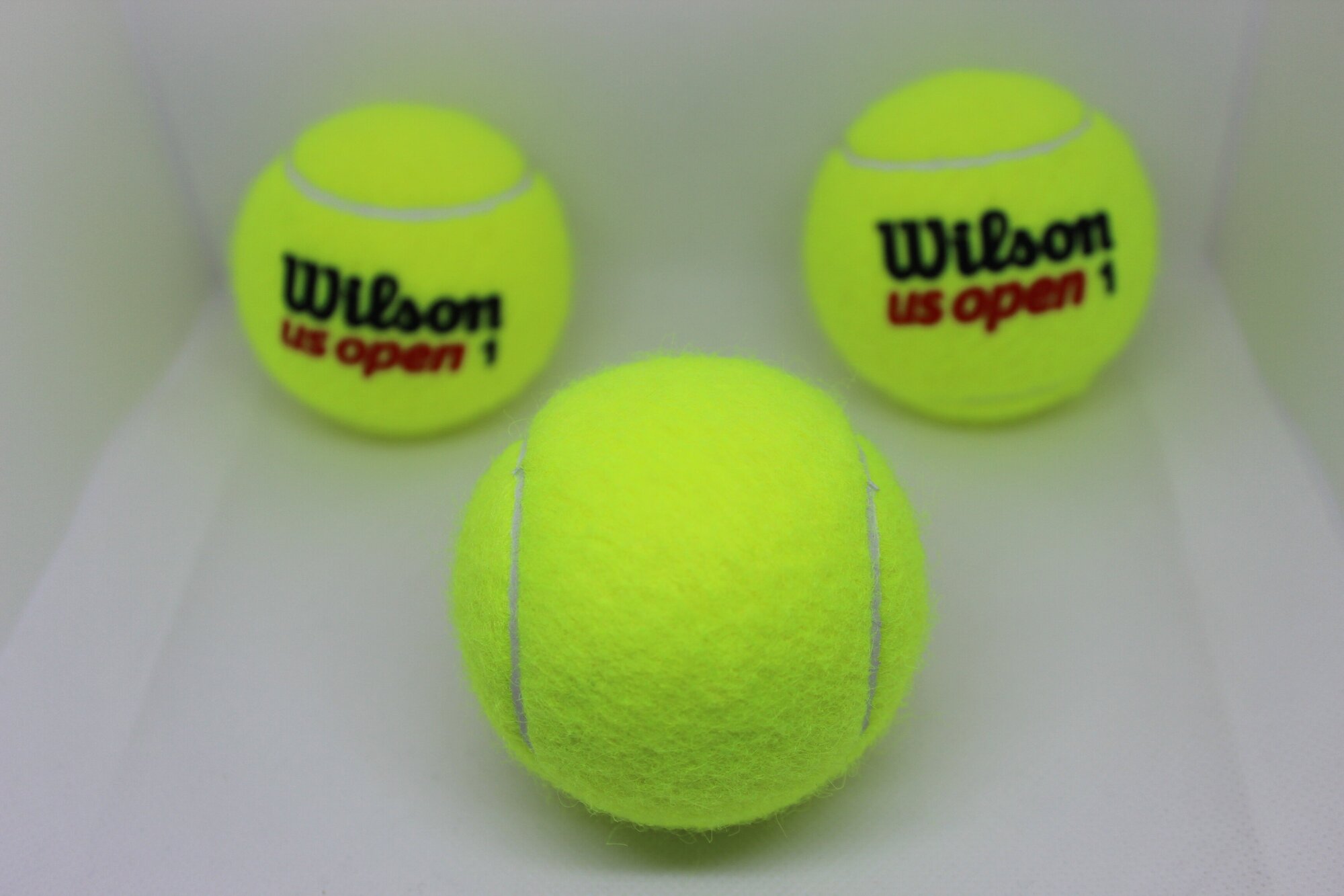 Набор мячей для большого тенниса Wilson US OPEN XD TBALL, 3 шт, Желтый, размер Без размера - фото №12