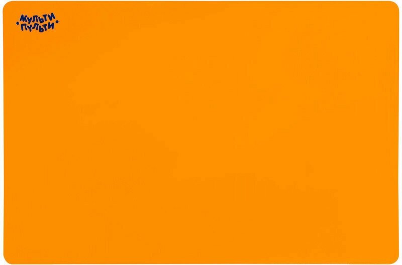 Доска для лепки Мульти-Пульти, А4, 800мкм, пластик, оранжевый, 323631