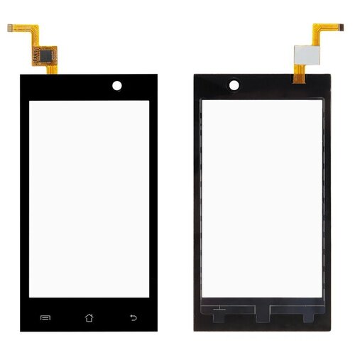 Тачскрин для Micromax A93 Canvas Fire, черный