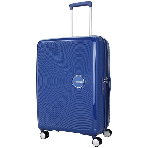 фото Чемодан american tourister soundbox m 81 л, midnight navy