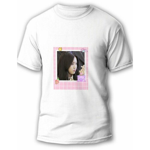 фото Футболка будь на стиле, футер, размер 2xs, белый