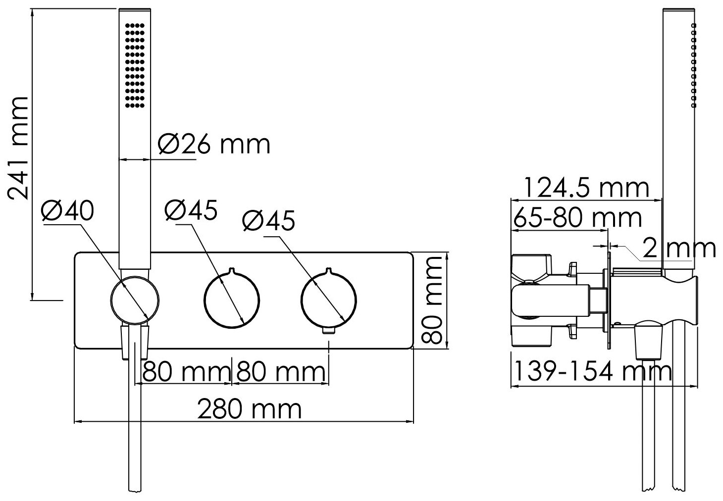 Смеситель для душа WasserKRAFT Elbe 7400 (7488) 9070163 - фото №5