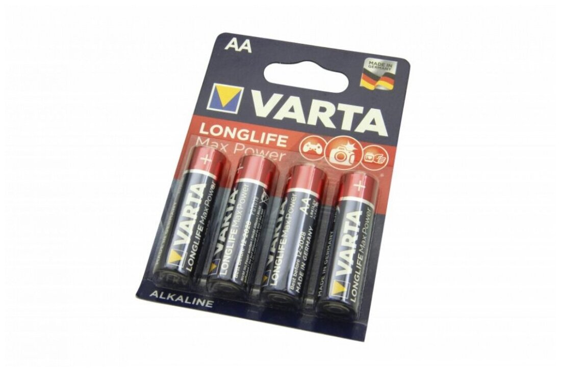 Батарейки Varta LR6 Longlife Power Max 4706 BL4