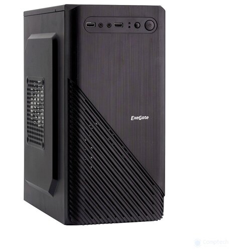 Exegate EX277798RUS  Minitower BAA-103 Black mATX 2*USB Audio