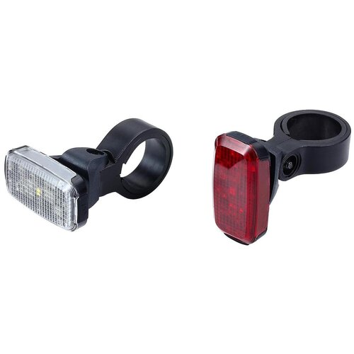 Комплект фонарей BBB SpotCombo BLS-148 черный велофонарь передний bbb headlight nanostrike 400 black bls 130