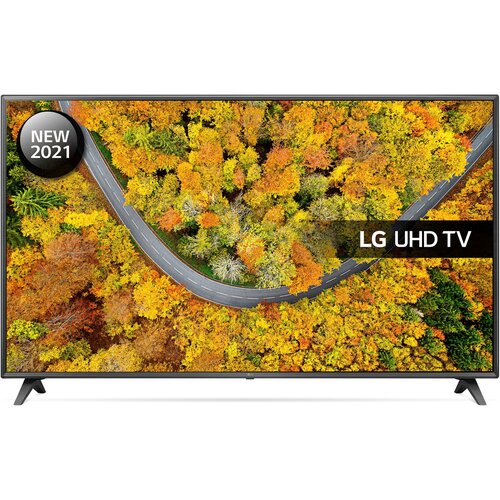 75 Телевизор LG 75UP75006LC 2021 IPS, черный