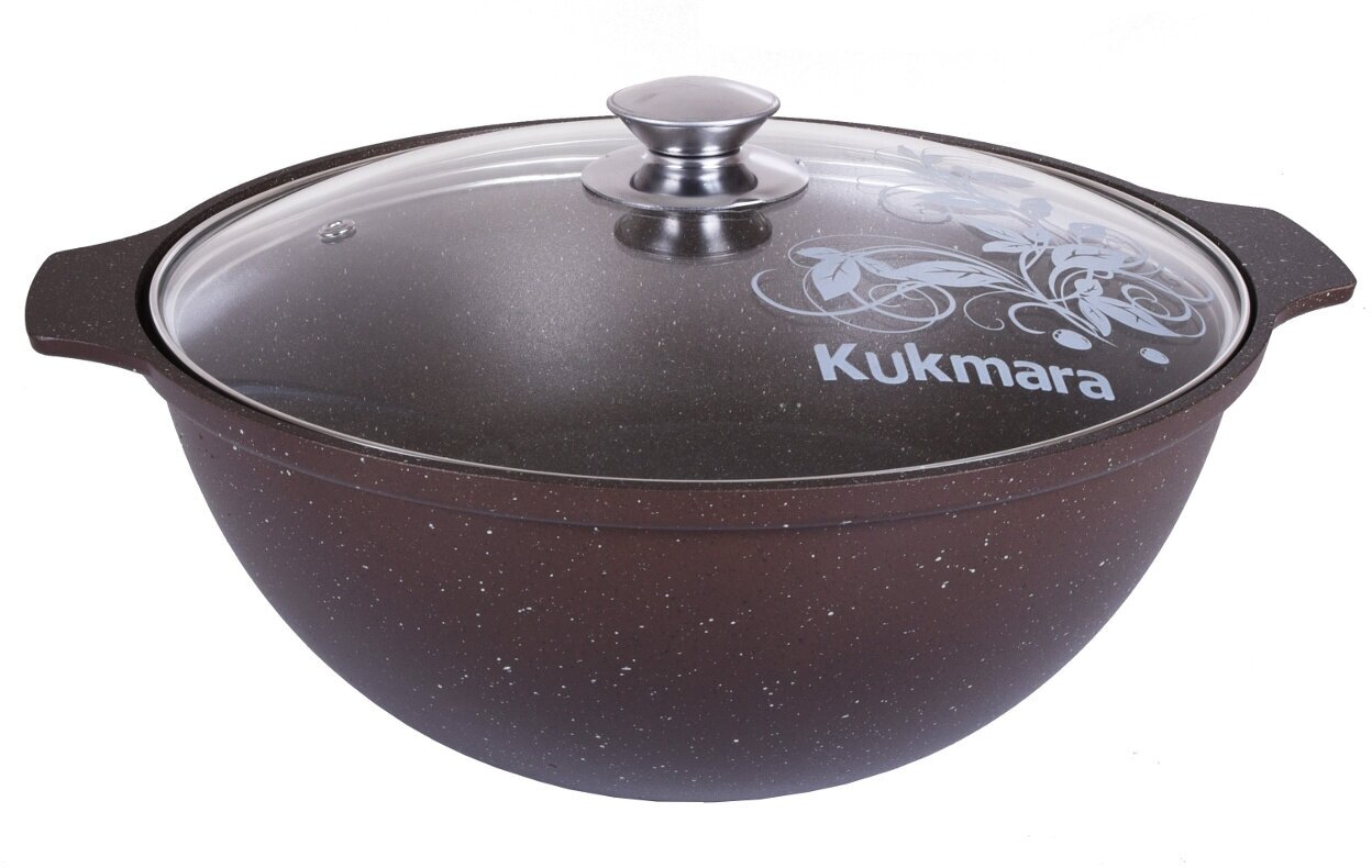 Казан KUKMARA кмк37а, крышка стекло