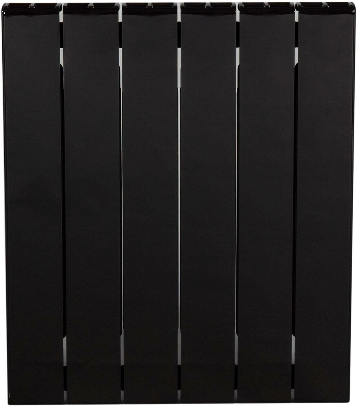 Радиатор Rifar Supremo 500 6 секций боковое подключение биметалл цвет чёрный - фото №9