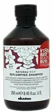 Davines шампунь NaturalTech Replumping, 250 мл - фотография № 9