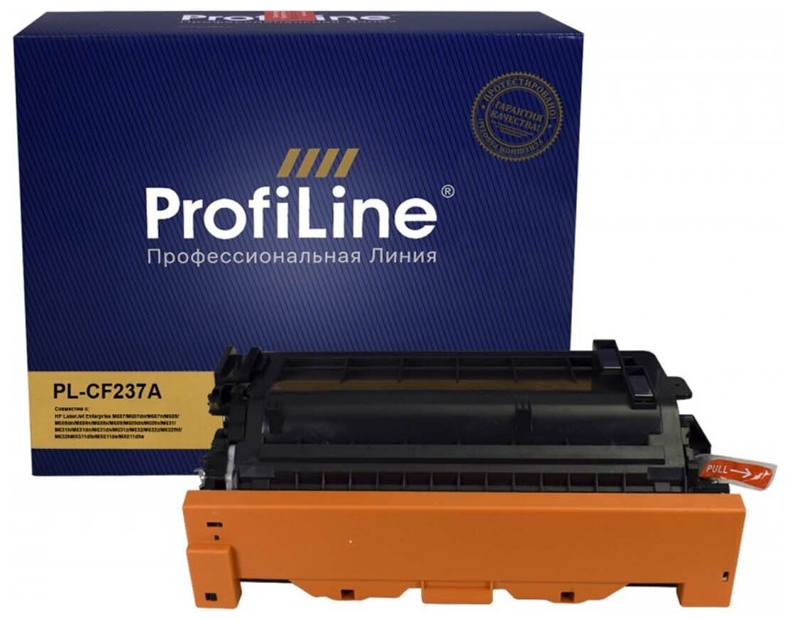 Картридж CF237A для HP LaserJet M608dn, M608, M631dn, M609dn, M609, M607, M607dn 11000 стр. ProfiLine