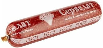 Клинский Мясокомбинат Колбаса Сервелатост варено-копченая