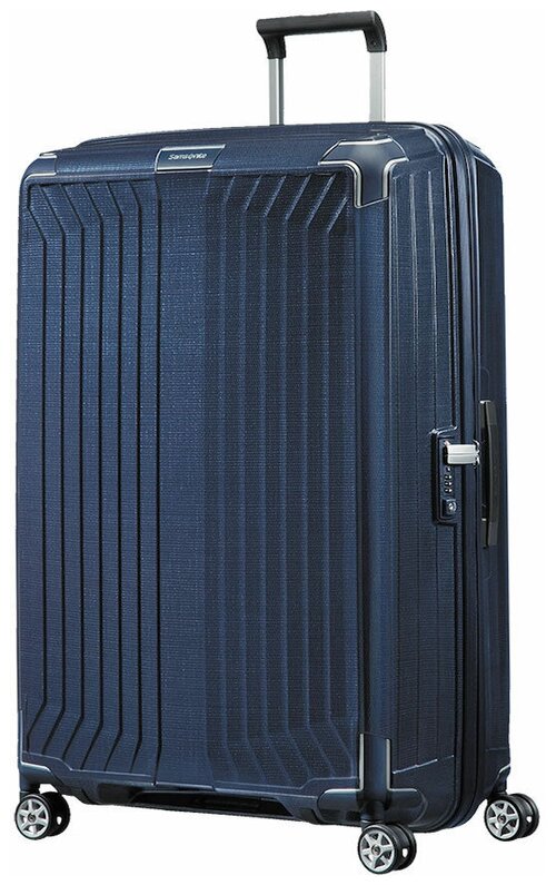 Чемодан Samsonite 42N-11004, 124 л, размер XL, синий