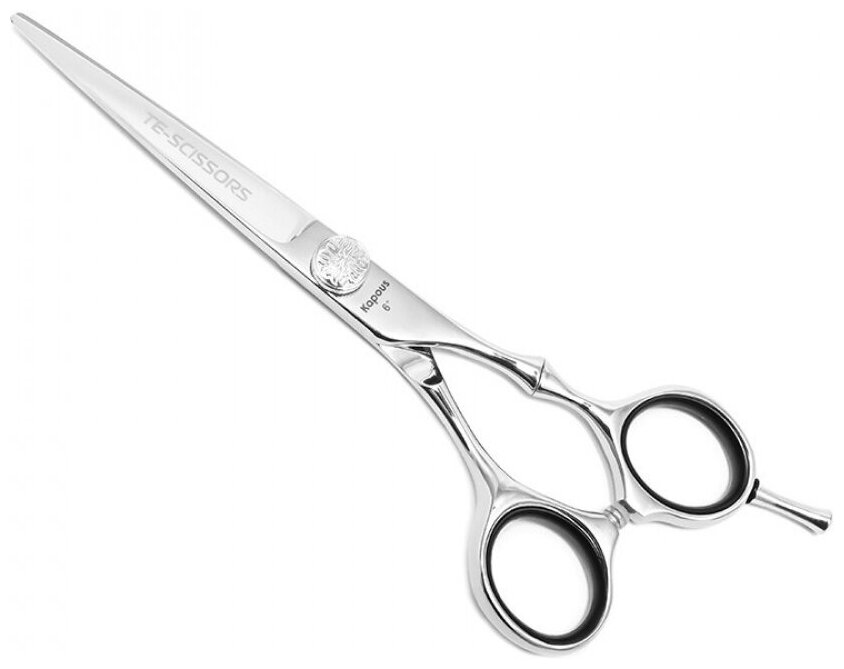 Ножницы Kapous Professional Ножницы Te-scissors парикмахерские прямые модель CK23/6, 1 шт